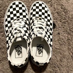 Checkers vans , good condition worn twice , 7:5 women size $30